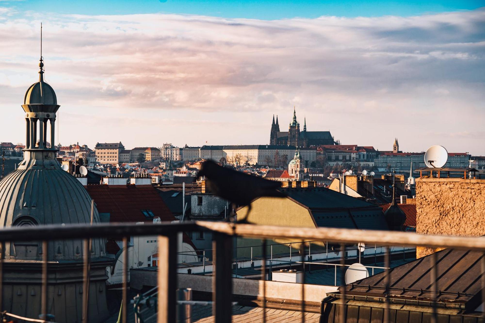 Two-Level Apart With A Terrace Near The Vltava River Praha Exteriér fotografie