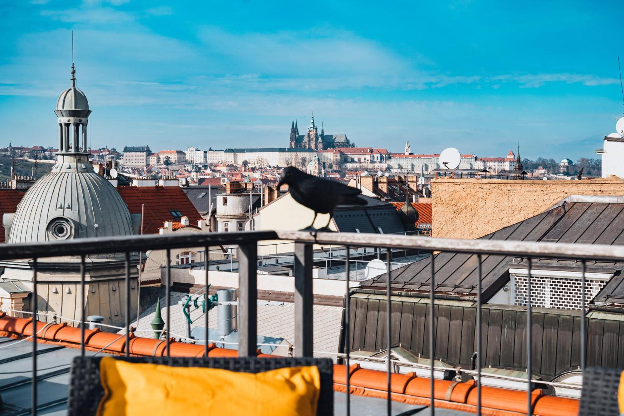 Two-Level Apart With A Terrace Near The Vltava River Praha Exteriér fotografie